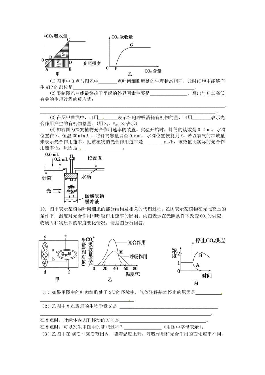 细胞代谢专题训练.doc_第5页