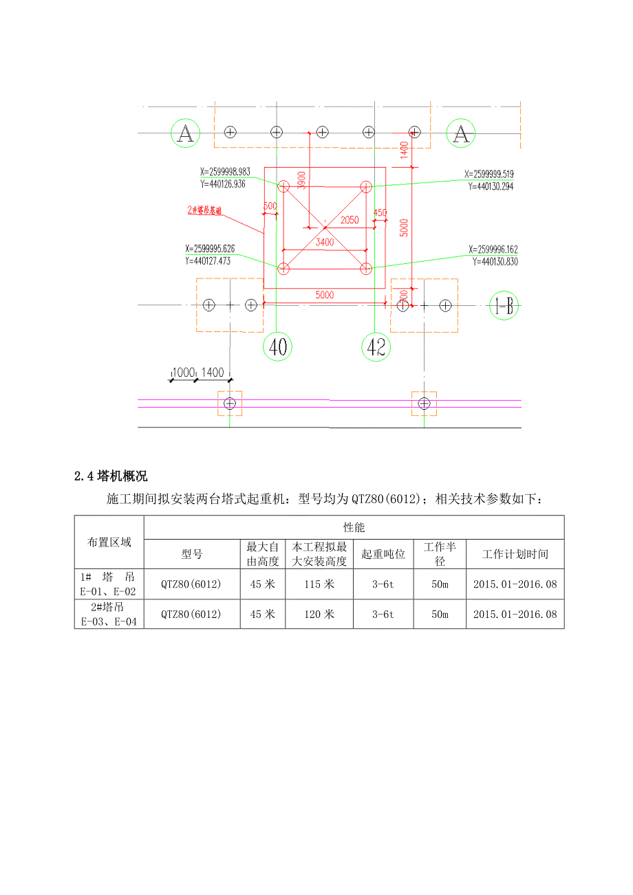 高层住宅楼QTZ806012塔吊基础施工方案(附示意图,计算书)_第5页