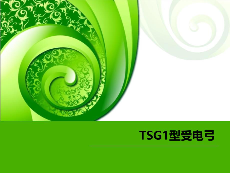 TSG1型受电弓_第1页