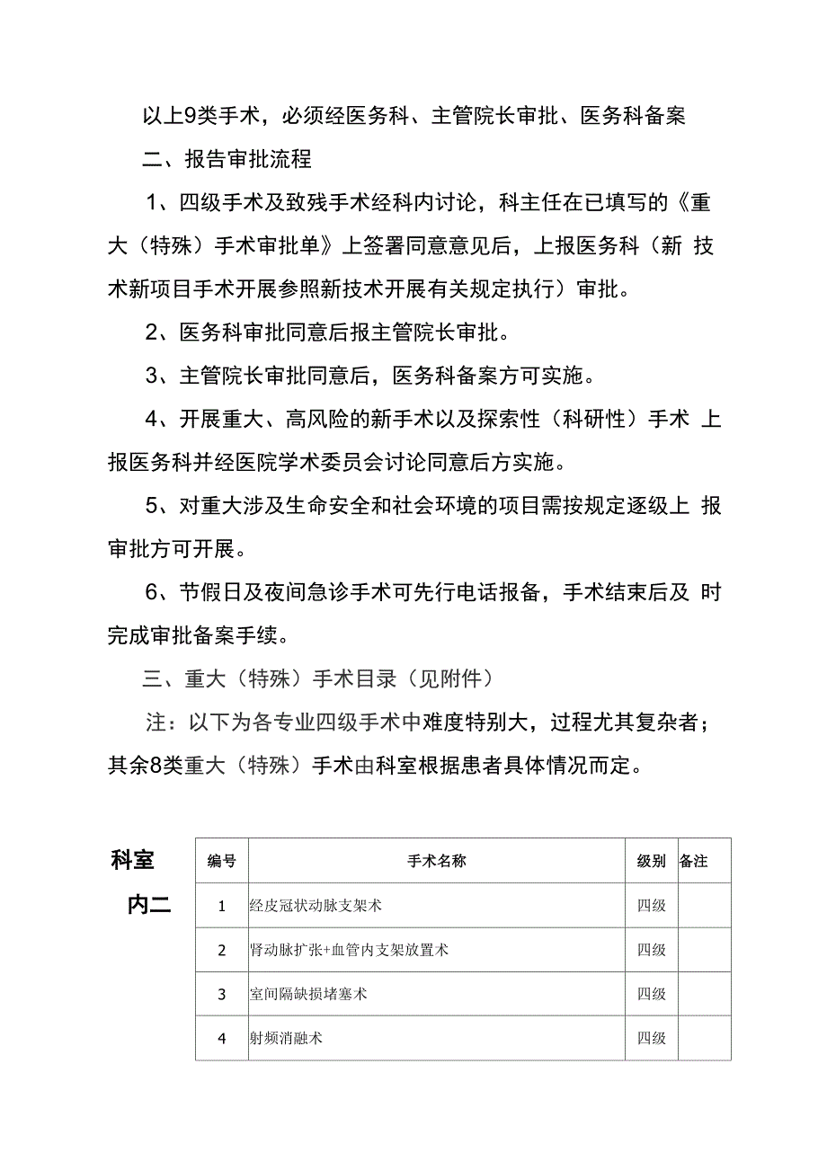 重大手术报告审批制度与流程_第2页