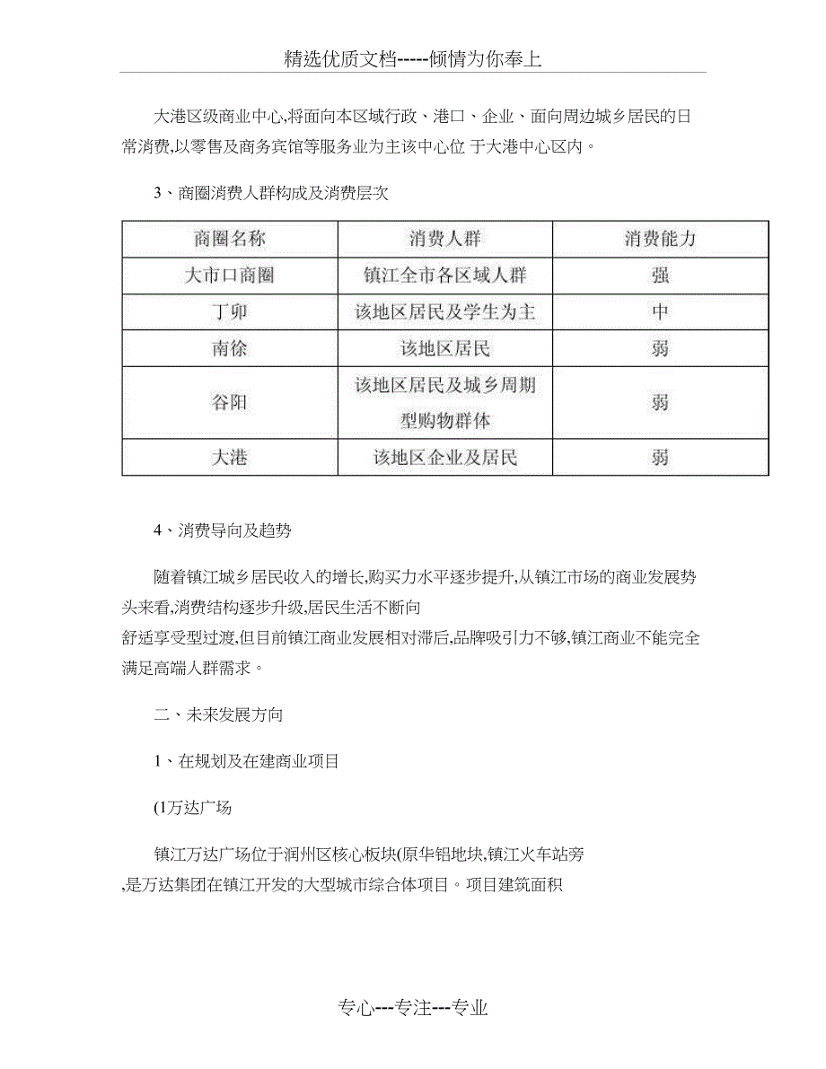 镇江市场商圈商业调研概况-图文_第2页