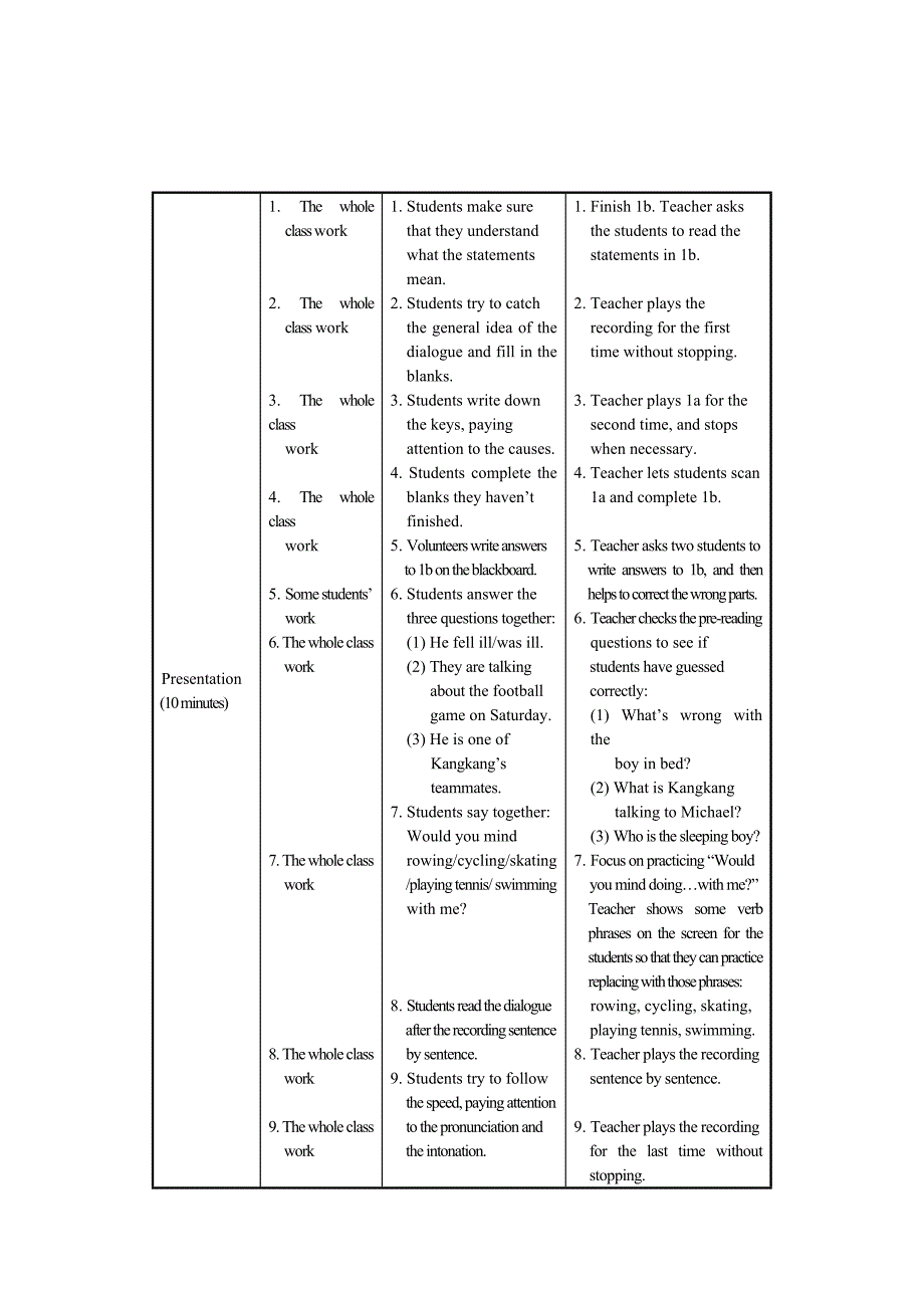 仁爱版八年级上册英语Unit1 Topic 2教案设计Section A【精校版】_第4页