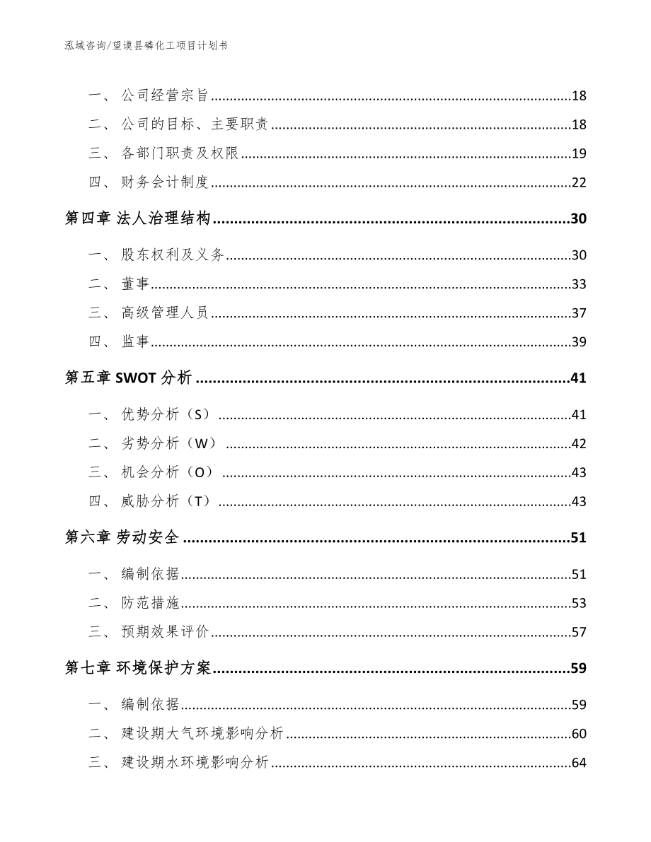 望谟县磷化工项目计划书_第2页