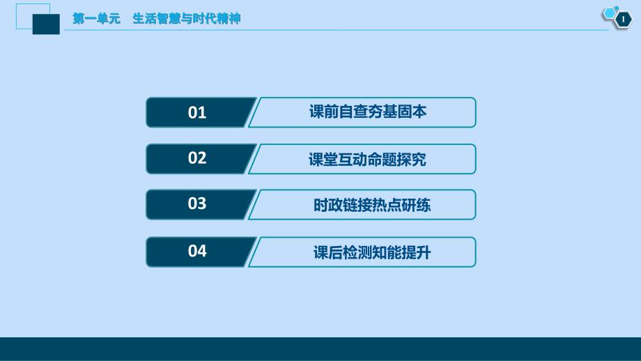 （选考）2021版新高考政治一轮复习 生活与哲学 第一单元 生活智慧与时代精神 3 第三课 时代精神的精华课件_第2页