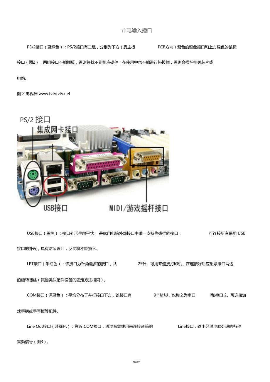 电脑主机内部所有接线连接方法使用_第2页