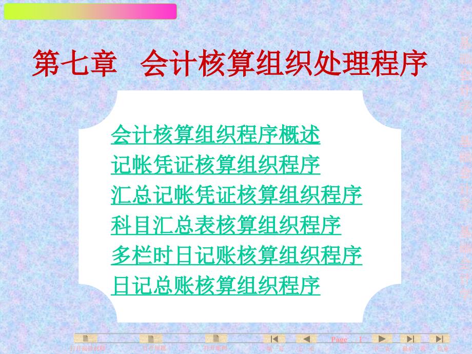 基础会计学全套课件_第8章_财务处理程序_第1页