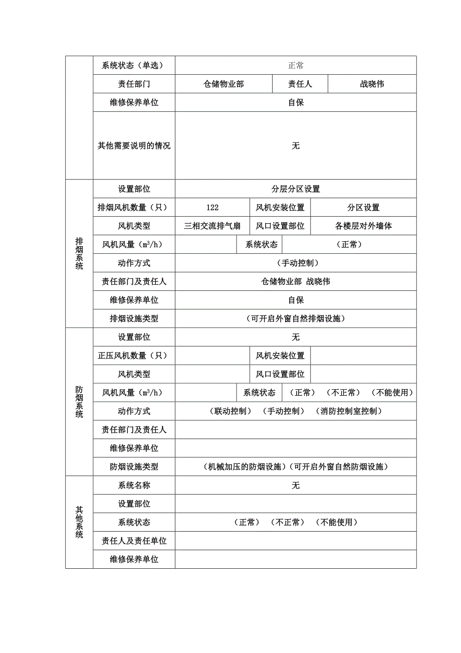 建筑消防设施情况_第3页