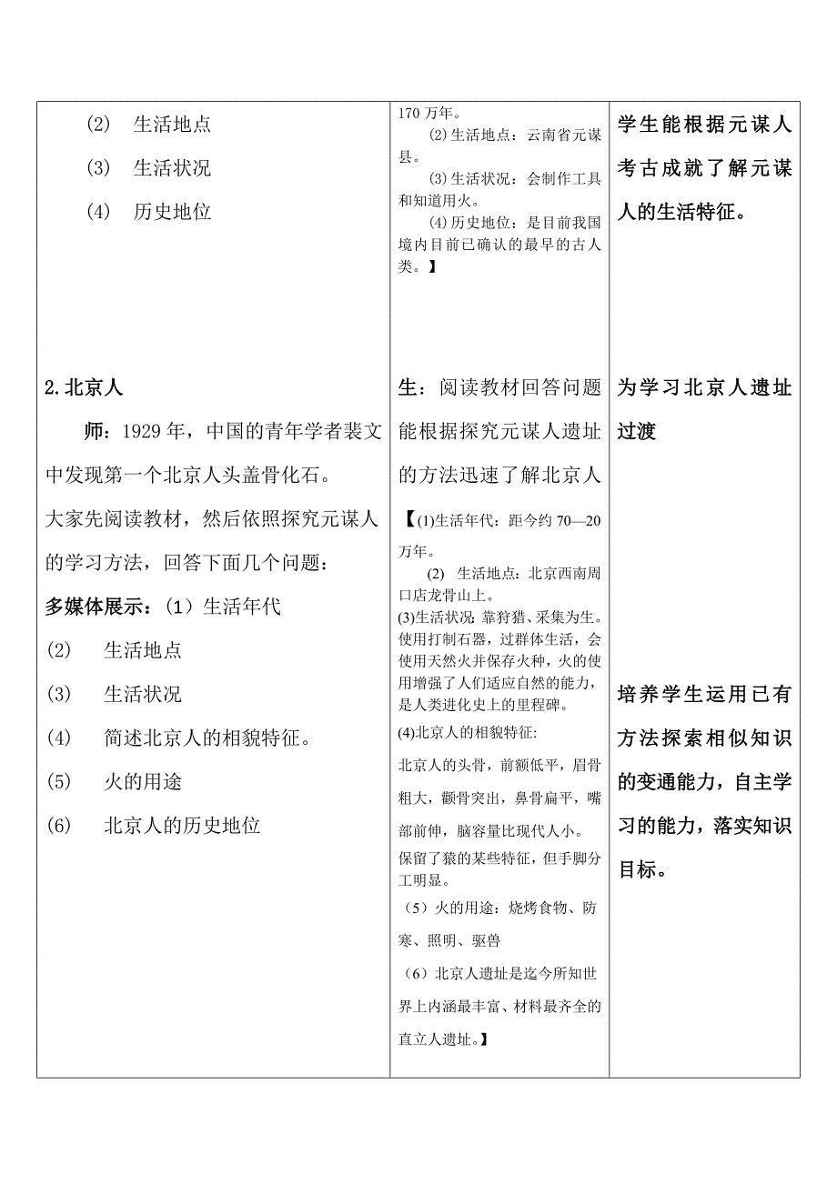 中国早期人类的代表——北京人[5]_第4页