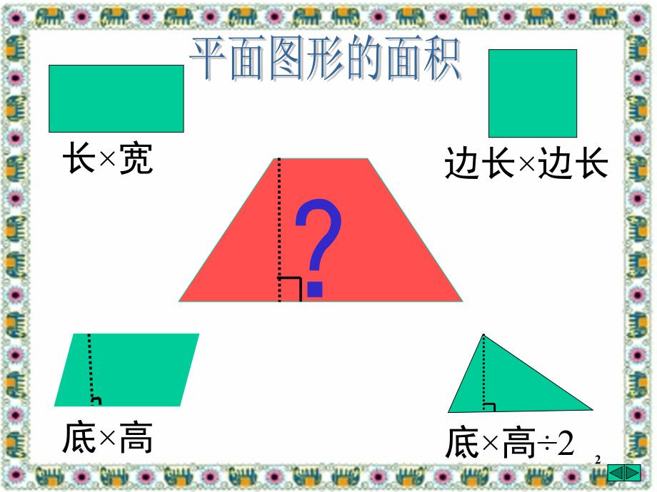 五年级上册梯形的面积推荐课堂PPT_第2页