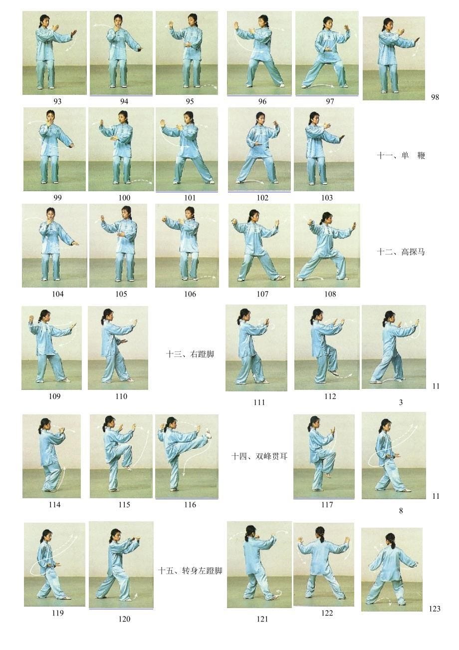 优质文档24式简化太极拳图解_第5页