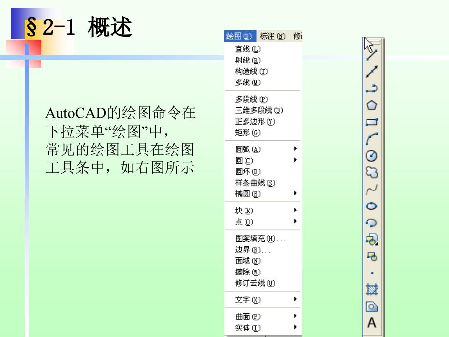 AutoCAD第二讲AutoCAD基本绘图命令_第2页