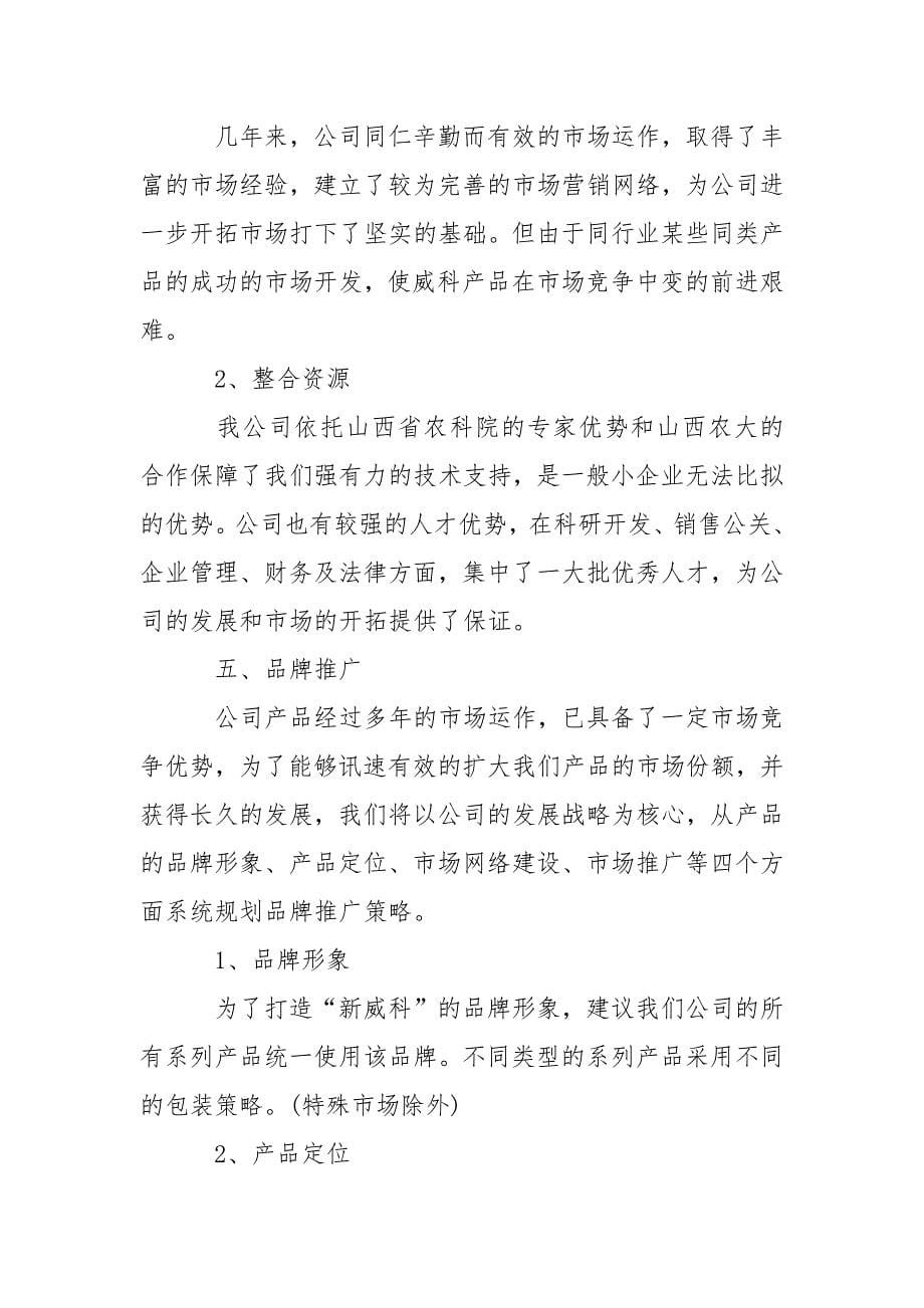 2021年个人销售计划书.docx_第5页