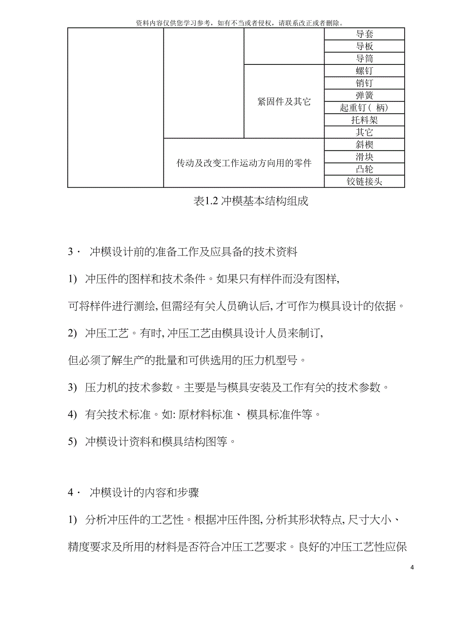 冲模设计概述及流程模板_第4页