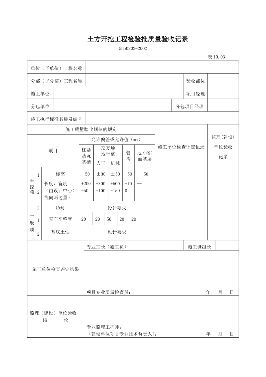 检验批表格 - 国标_第3页