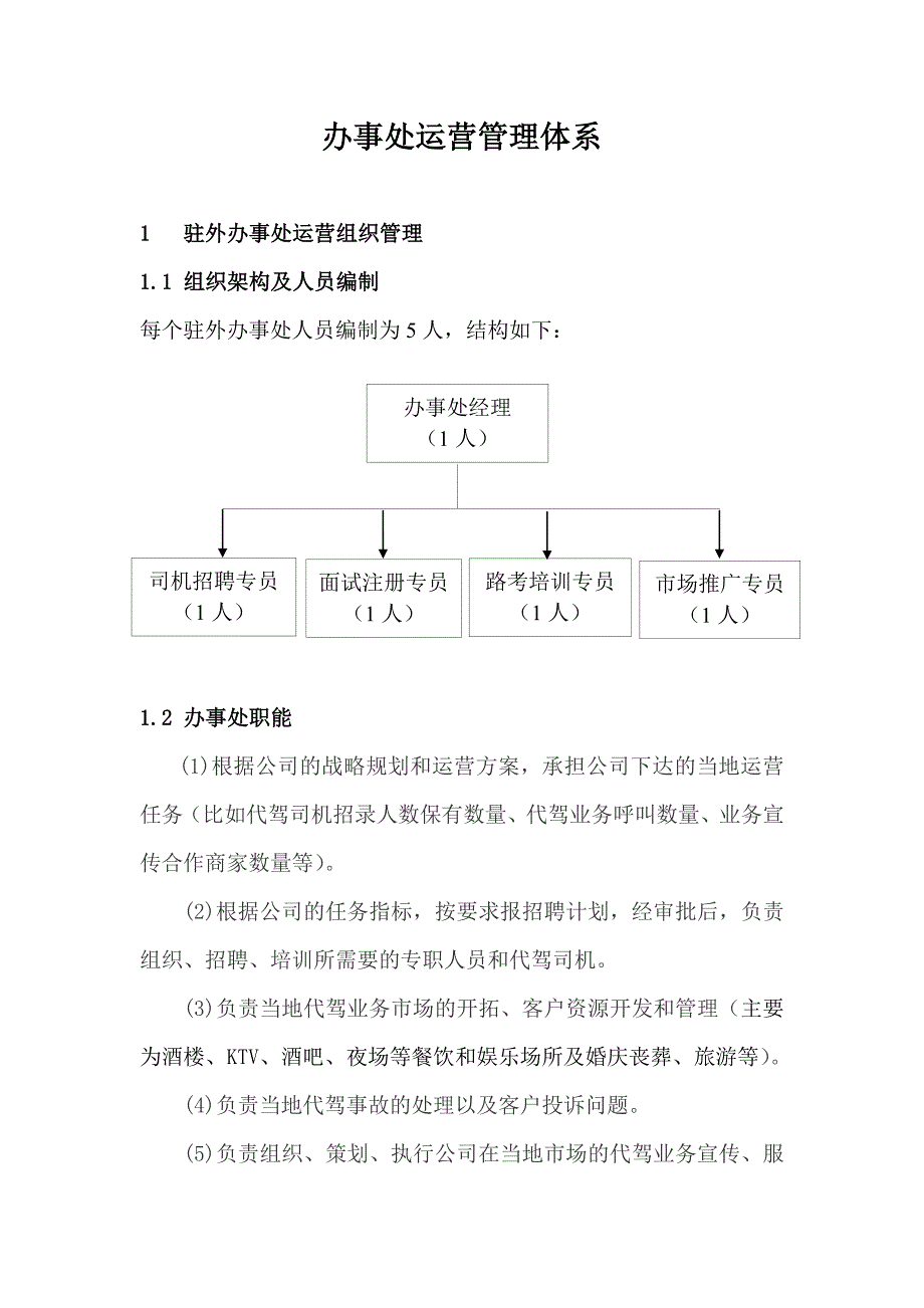 办事处运营管理体系_第1页