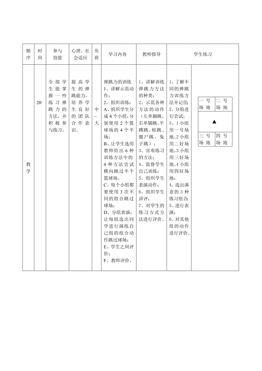 初中体育课教案第四课.doc_第2页