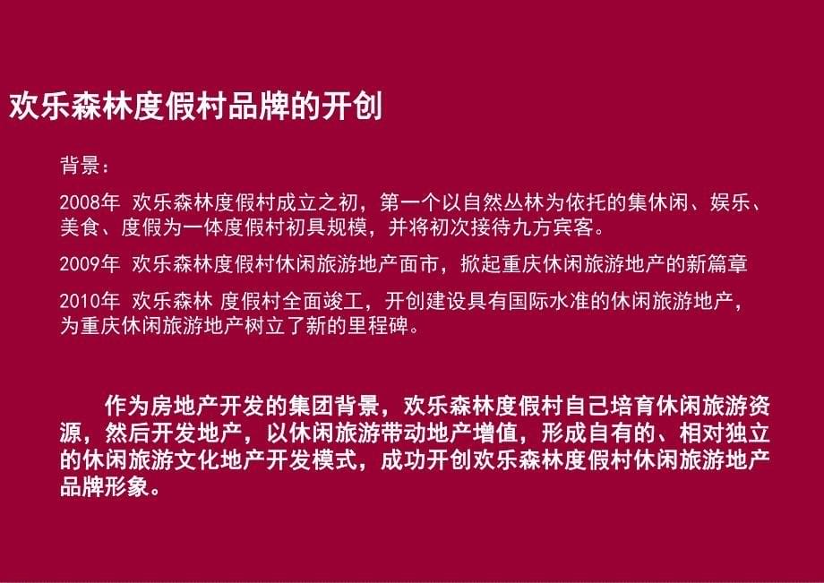 重庆欢乐森林度假村项目定位及推广传播策划方案126页.ppt_第5页