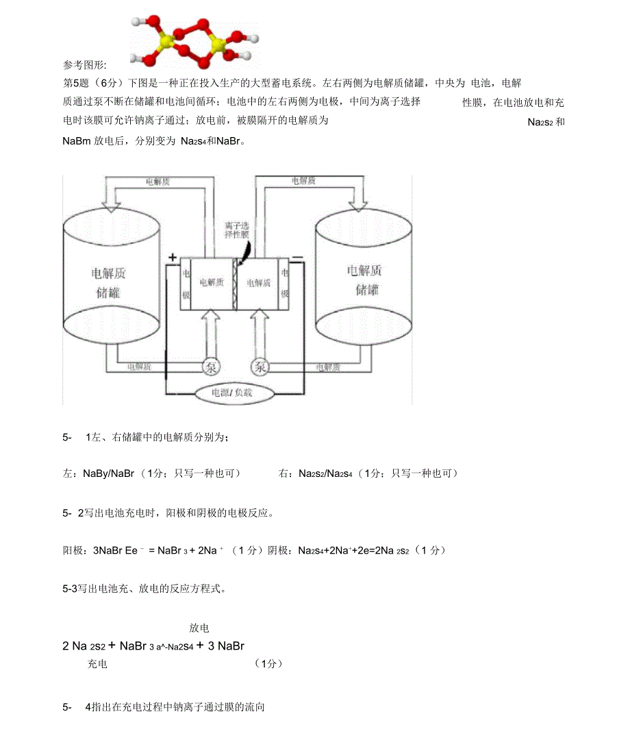 全国高中学生化学竞赛试题_第3页