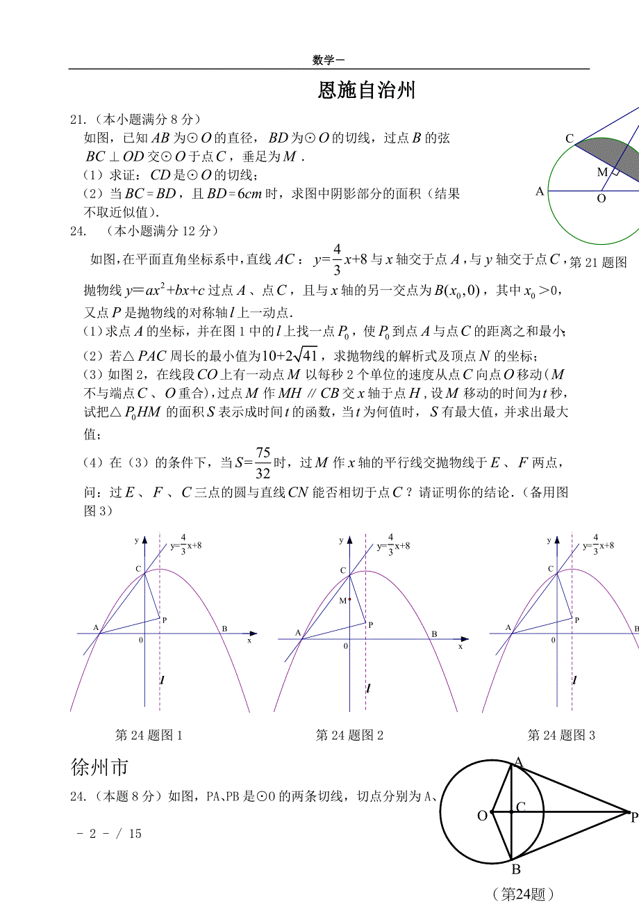 全国各省中考压轴题目.doc_第2页