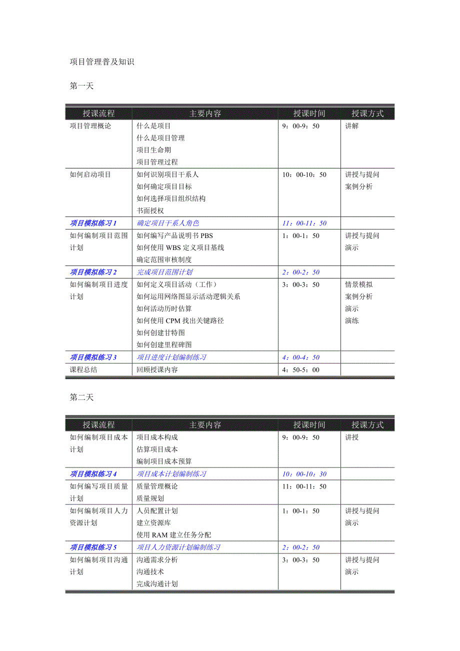 项目管理知识普及-pmp培训_第1页