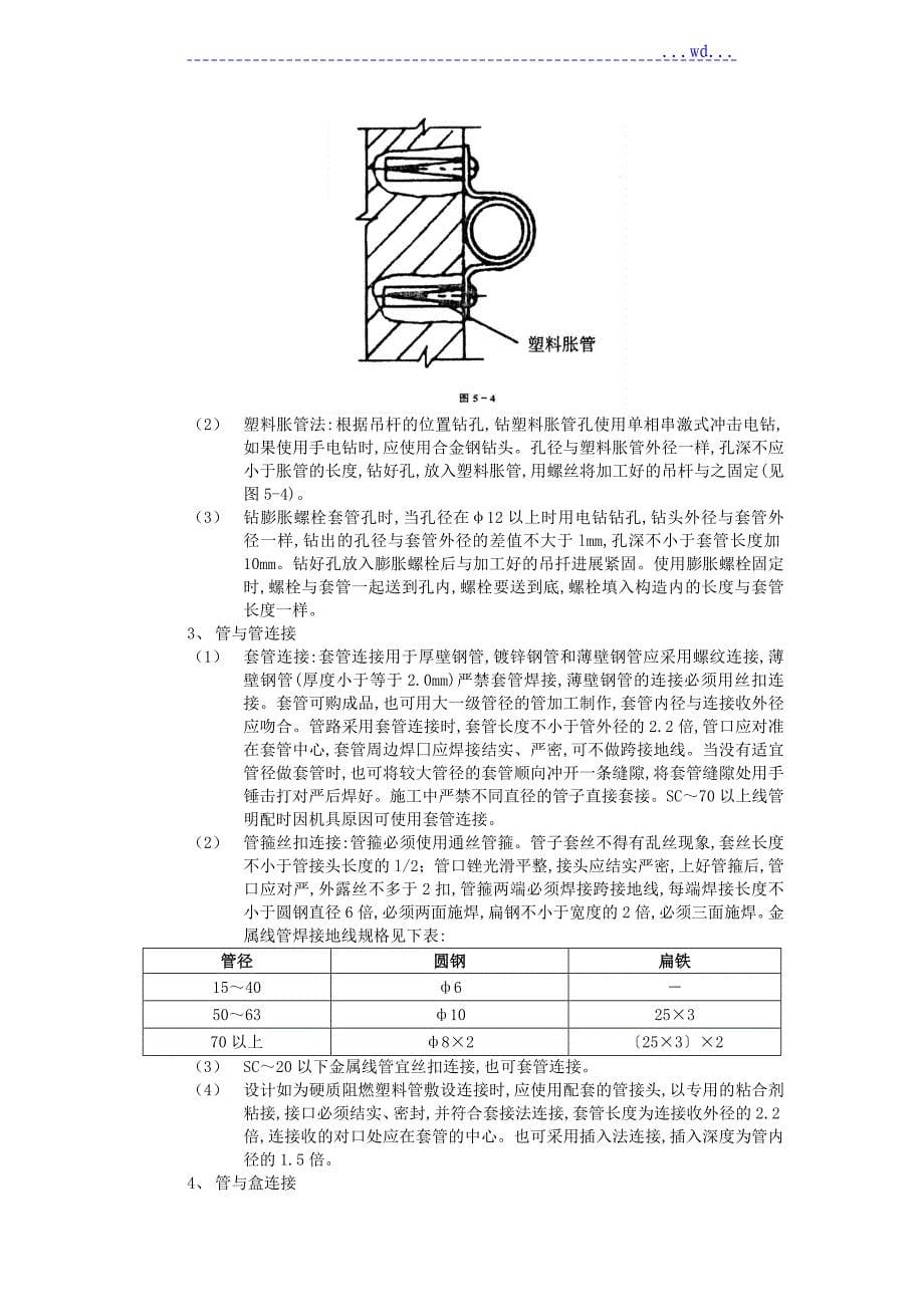 吊顶内电气管铺设_第5页