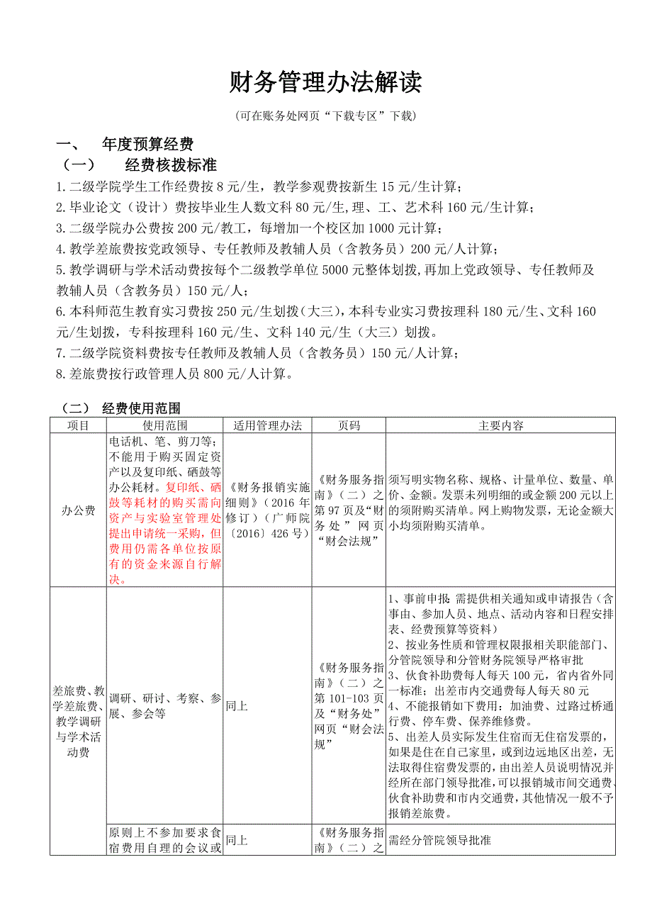 财务管理办法解读_第1页