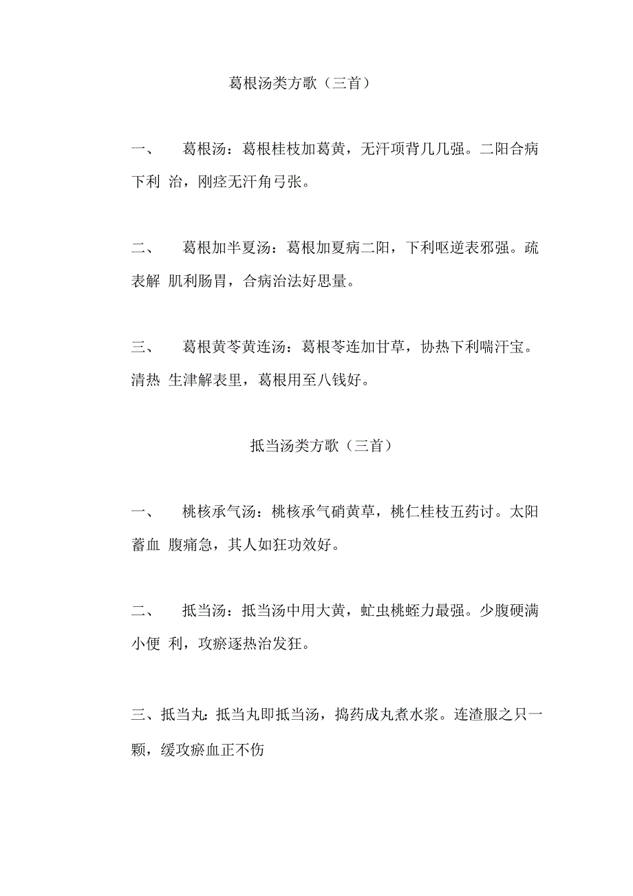 葛根汤类方歌_第1页