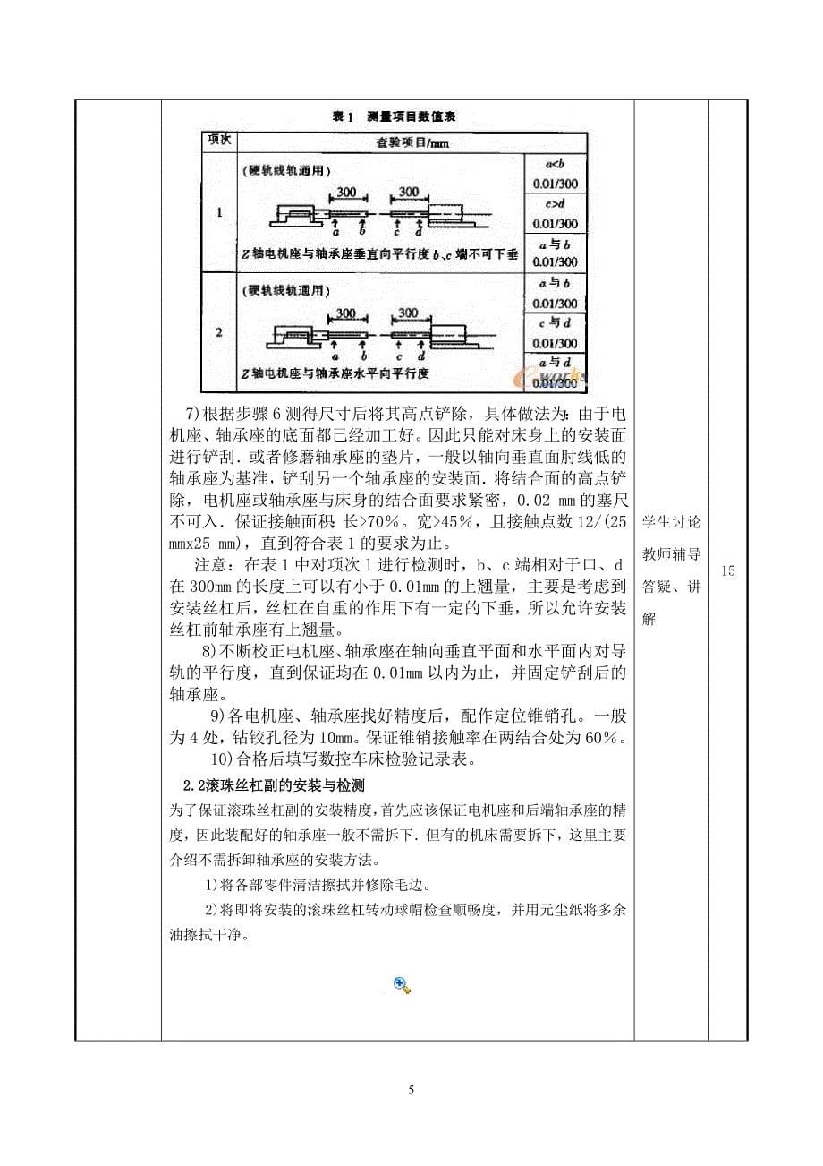 项目三数控车床的Z轴拆装.doc_第5页