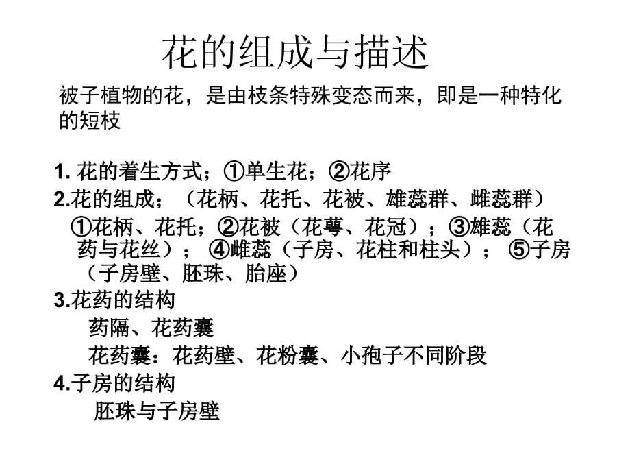 植物学实验花PPT课件_第5页