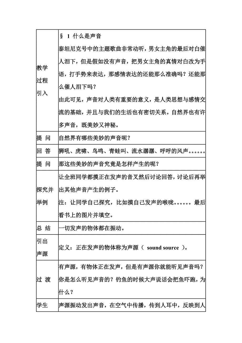 初中物理第二章《声音的产生与传播》教学设计.doc_第2页