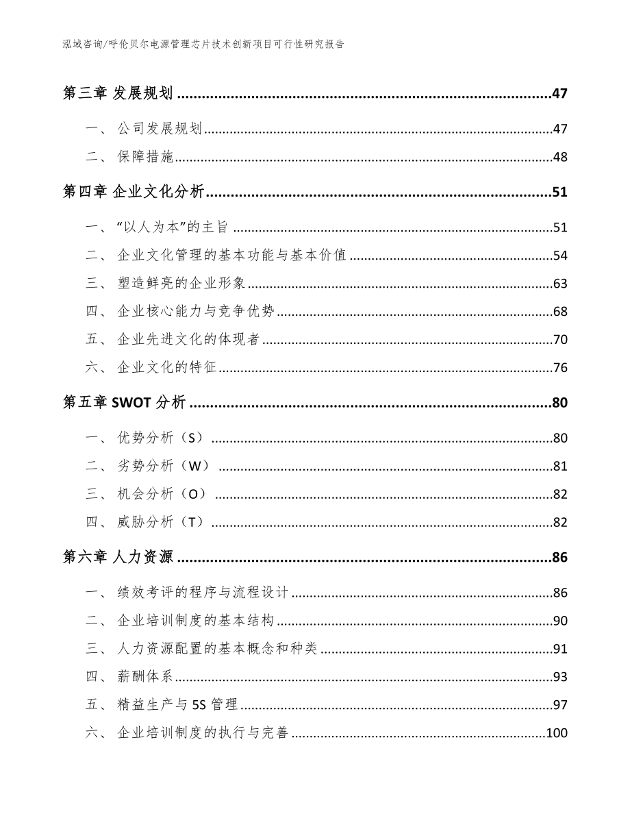 呼伦贝尔电源管理芯片技术创新项目可行性研究报告（范文）_第3页