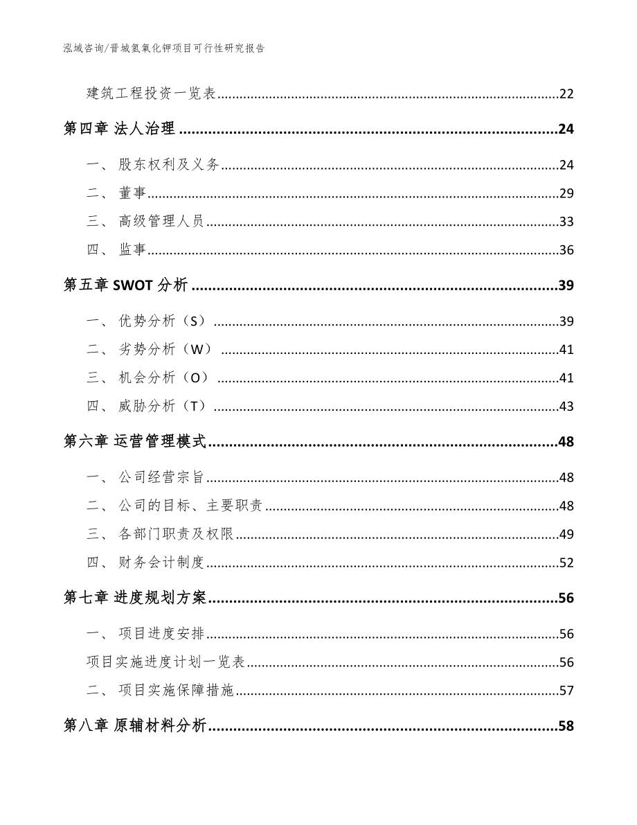 晋城氢氧化钾项目可行性研究报告_模板参考_第3页