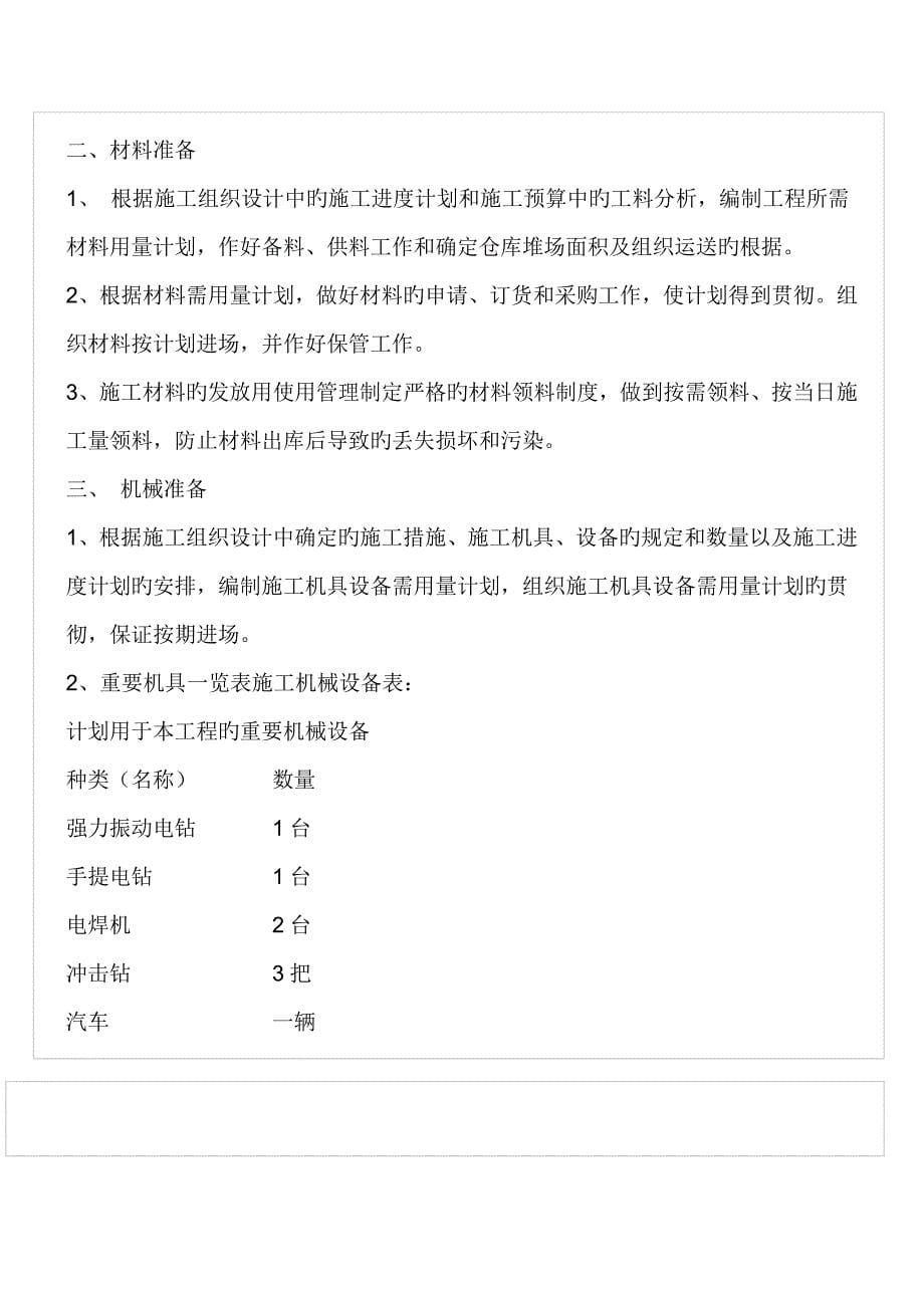 路灯安装工程施工组织设计方案.doc_第5页