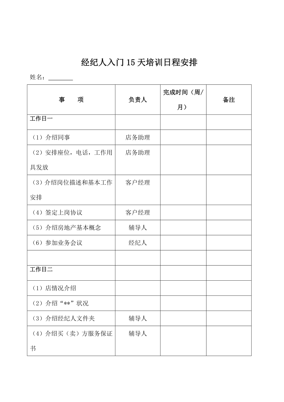 6-公司管理制度（适用于房产中介公司）（天选打工人）.docx_第1页