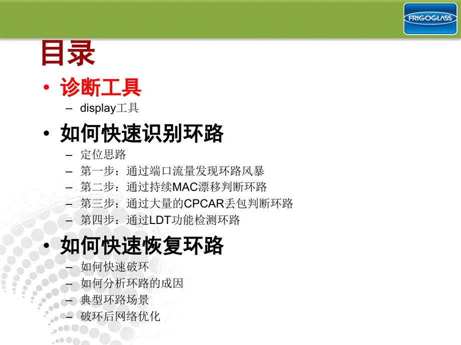 交换机网络环路识别和问题定位课件_第2页