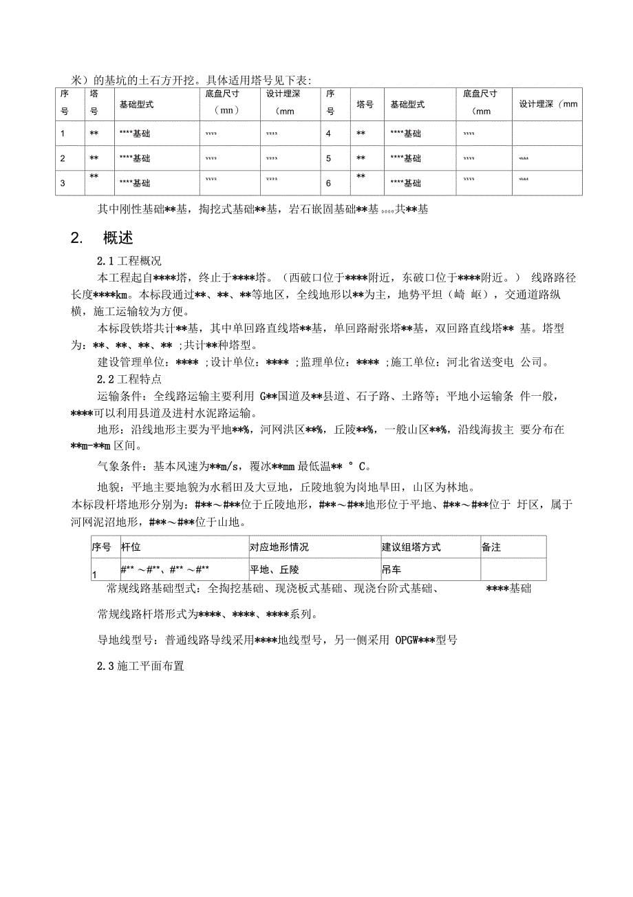 深基坑工程施工方案模板上课讲义_第5页