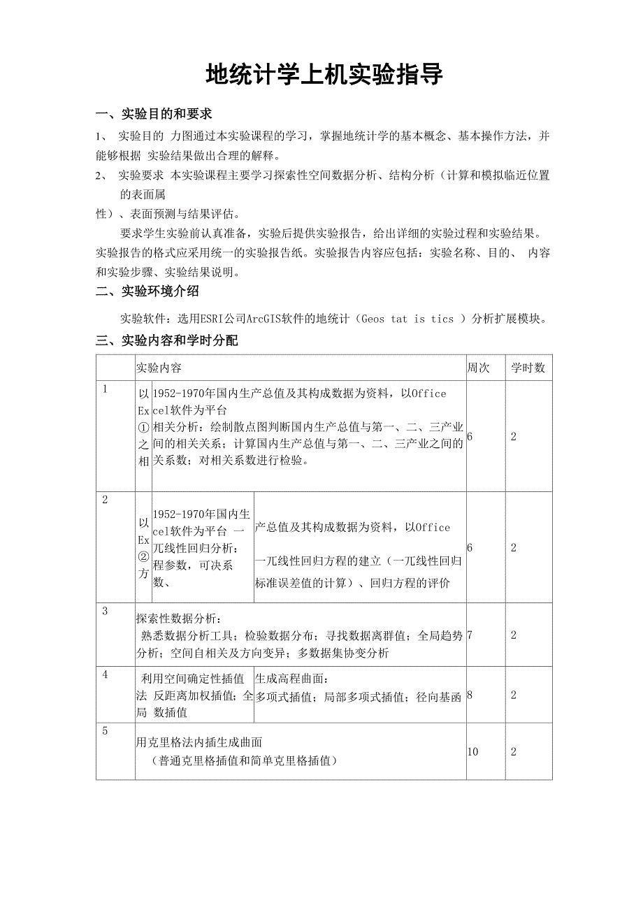 地统计学上机实验指导1_第1页