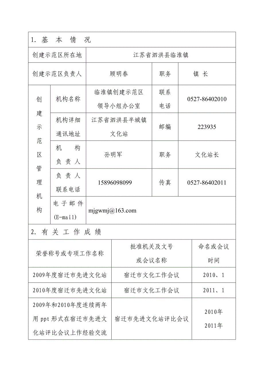 泗洪县临淮镇创建江苏省公共文化服务体系示范区表.doc_第2页