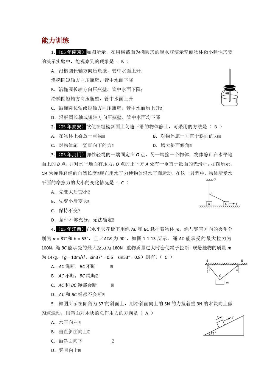 东如中学专项复习(收集整理)_第4页