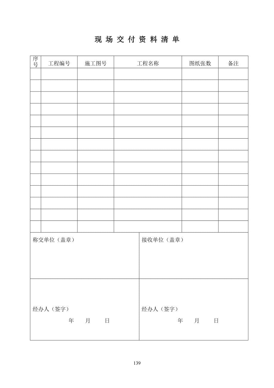 工程项目创优活动考核评分表格式_第5页