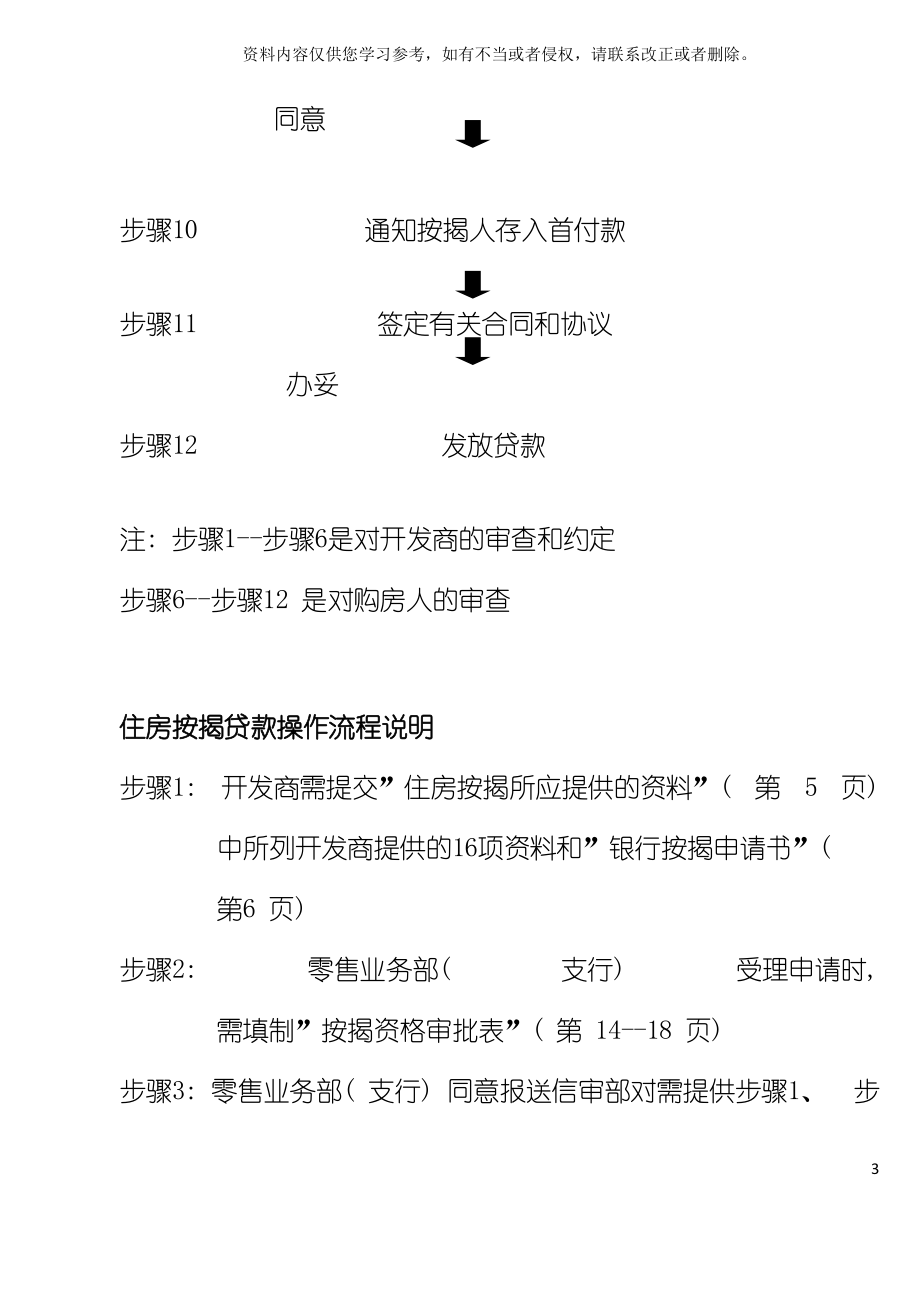 住房按揭贷款操作全流程文件模板_第3页