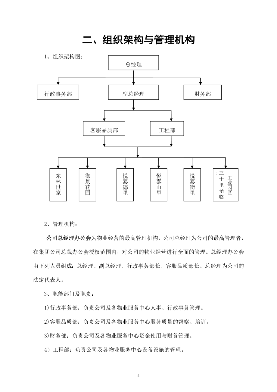 物业管理公司行政管理制度_第4页