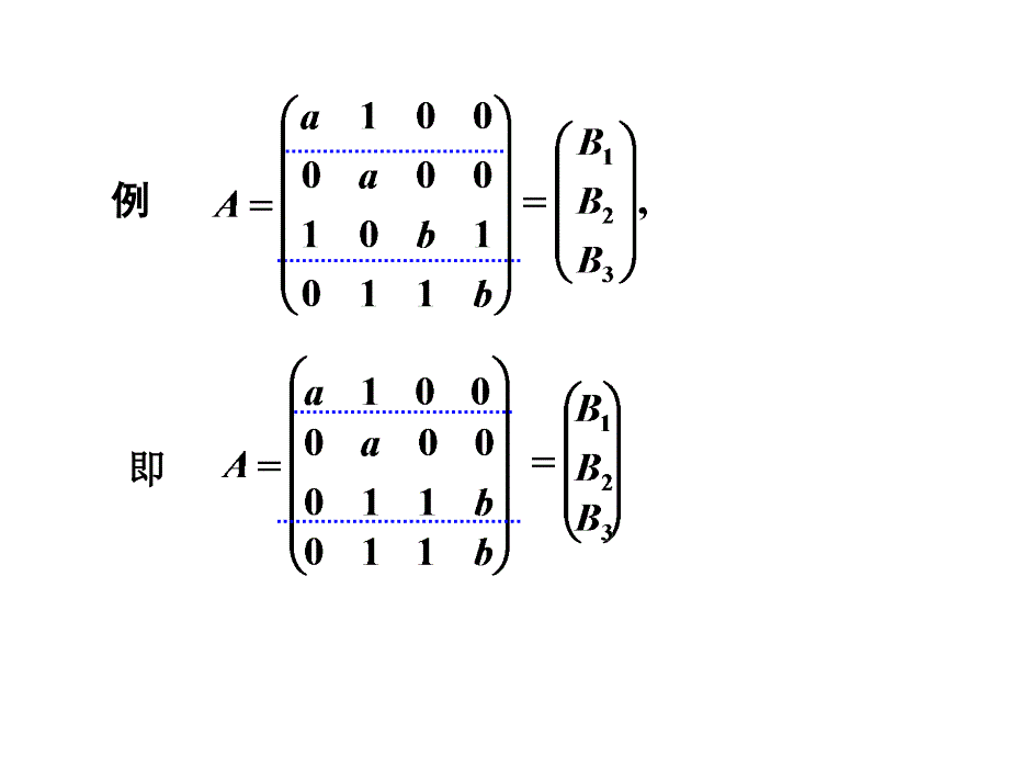 线性代数课件分块矩阵_第3页