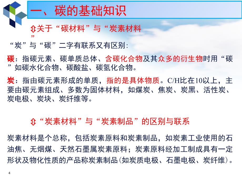 碳材料概述课堂PPT_第4页