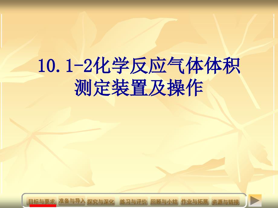 10.12化学反应气体体积测定装置及操作PPT优秀课件_第2页