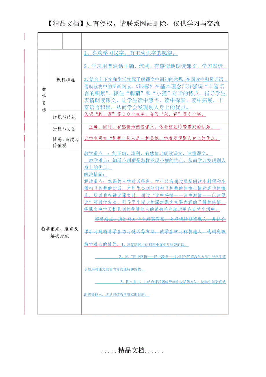 教学设计表格_第3页