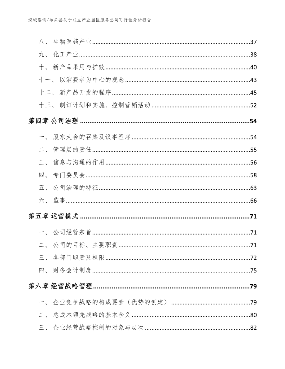 马关县关于成立产业园区服务公司可行性分析报告_模板范文_第2页