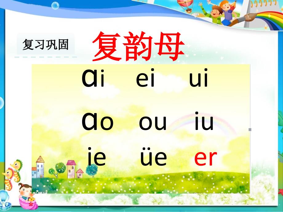 小学一年级语文上册汉语拼音12aneninun&amp;amp#252;n教学ppt课件新人教版_第3页