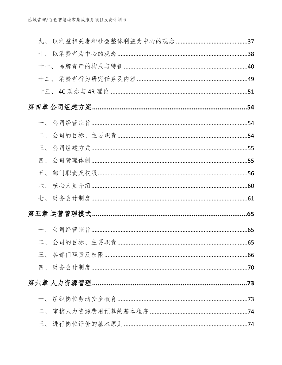 百色智慧城市集成服务项目投资计划书【模板】_第3页