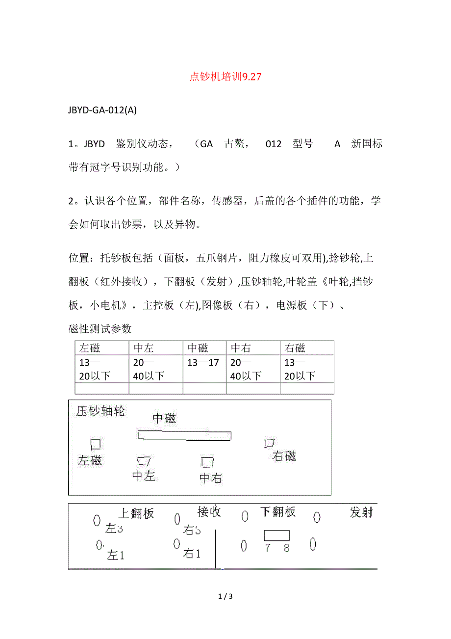 点钞机培训9(1)_第1页